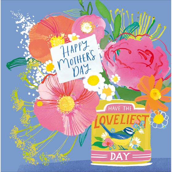 Woodmansterne 'Bursting With Joy' Mother's Day Card