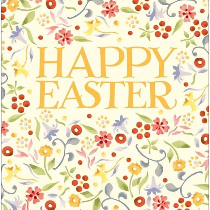 Woodmansterne Pack Of 5 Spring Floral Easter Cards