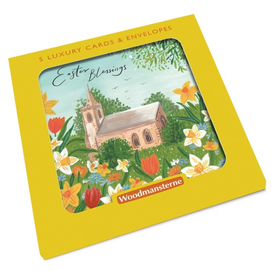 Woodmansterne 'Easter Worship' Easter Cards 5 Pack
