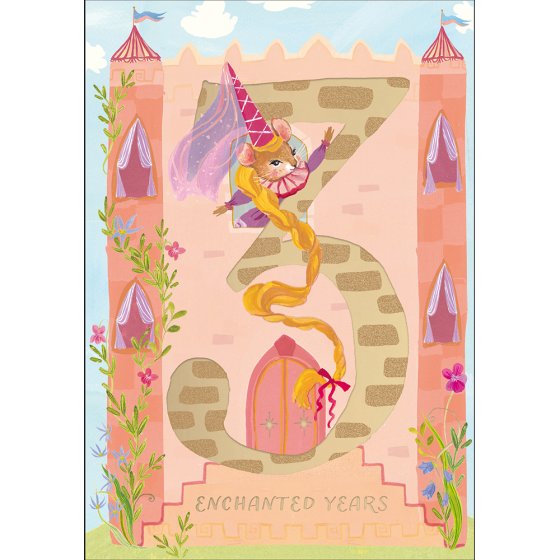 Woodmansterne 'Enchanted 3' Birthday Card