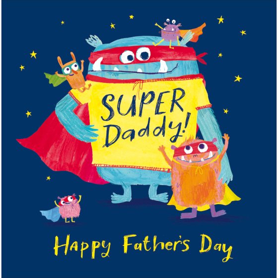 Woodmansterne 'Superheroes' Father's Day Card
