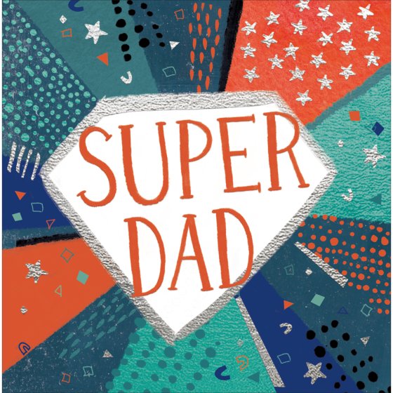 Woodmansterne 'Super Dad' Father's Day Card