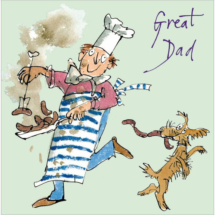 Woodmansterne 'BBQ Time' Father's Day Card