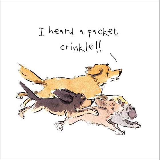 Woodmansterne 'Food Race' Open Card