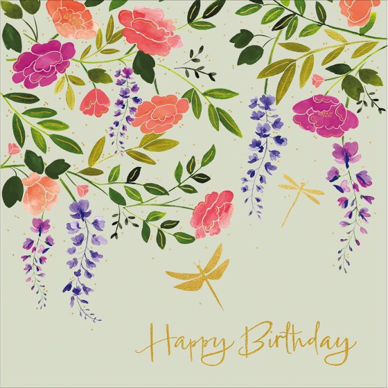 Woodmansterne 'From The Garden' Birthday Card
