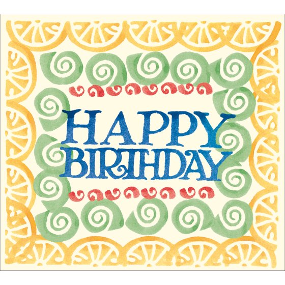 Woodmansterne 'Happy Birthday Lemon Zest' Birthday Card