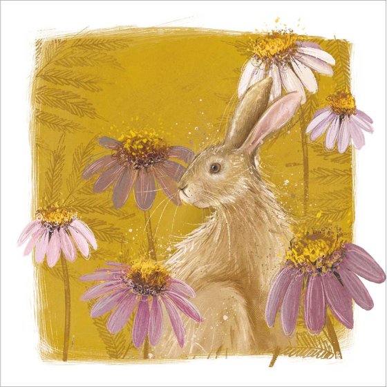 Woodmansterne 'Mad As A Hare' Open Card