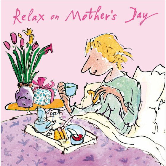 Woodmansterne 'Breakfast in Bed' Mother's Day Card