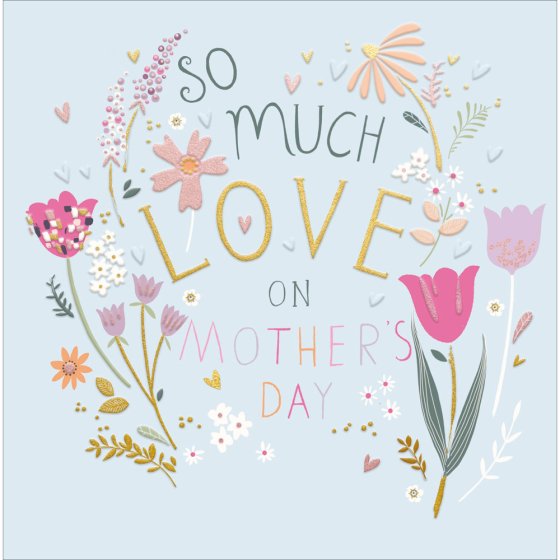 Woodmansterne 'Floral Mum' Mother's Day Card