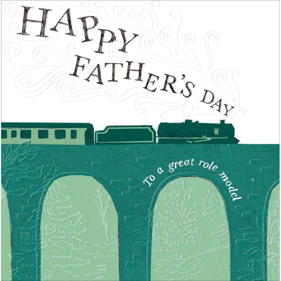Woodmansterne 'Train Ride' Father's Day Card