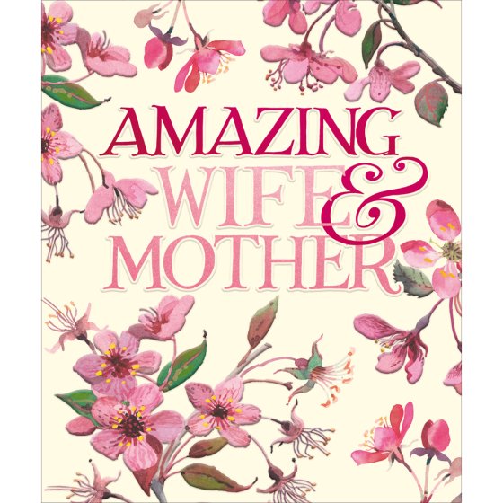 Woodmansterne 'Amazing Wife' Mother's Day Card
