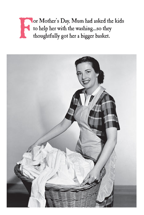 Words & Wishes 'Emotional Rescue Basket' Mothers Day Card