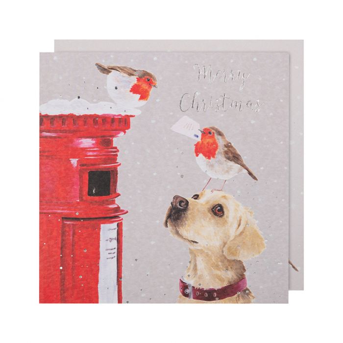 Wrendale 'Letters to Santa' Labrador Luxury Boxed Christmas Cards