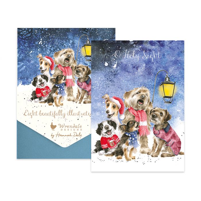 Wrendale 'O Holy Night' Dog Card Pack