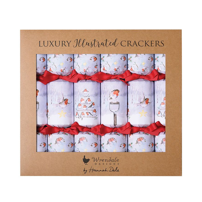 Wrendale 'Season's Tweetings' Robin Christmas Crackers