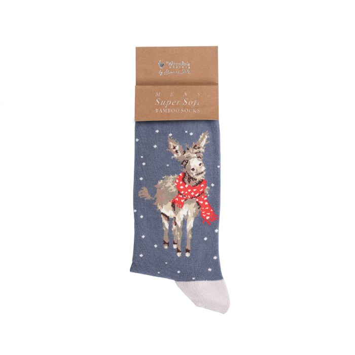 Wrendale  ''All Wrapped Up' Donkey Men's Socks