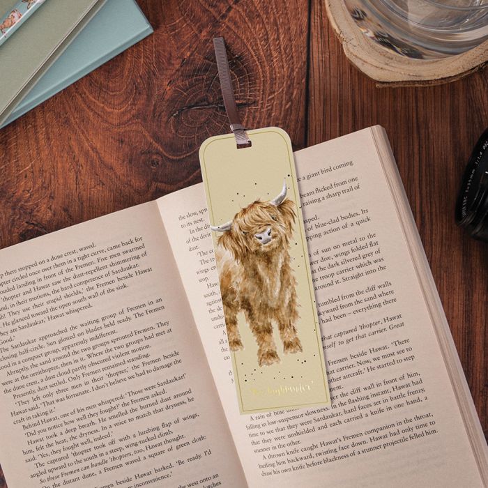 Wrendale 'The Highlander' Highland Cow Bookmark