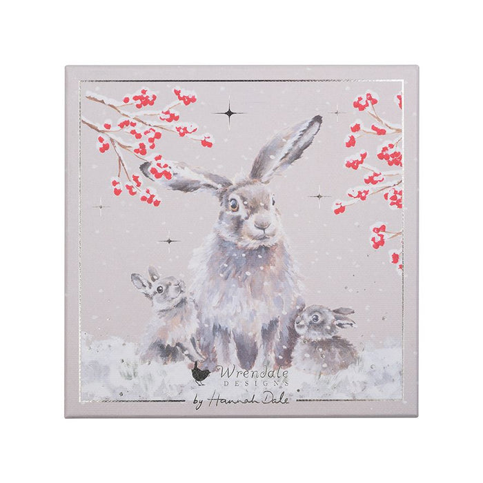 Wrendale 'Snowfall' Hare Luxury Boxed Christmas Cards