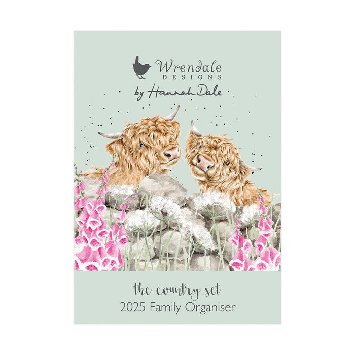 Wrendale Country Set Family Calendar 2025