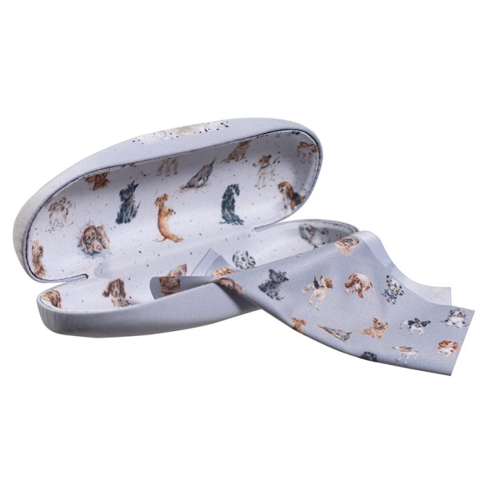 Wrendale 'Louie' Pug Glasses Case