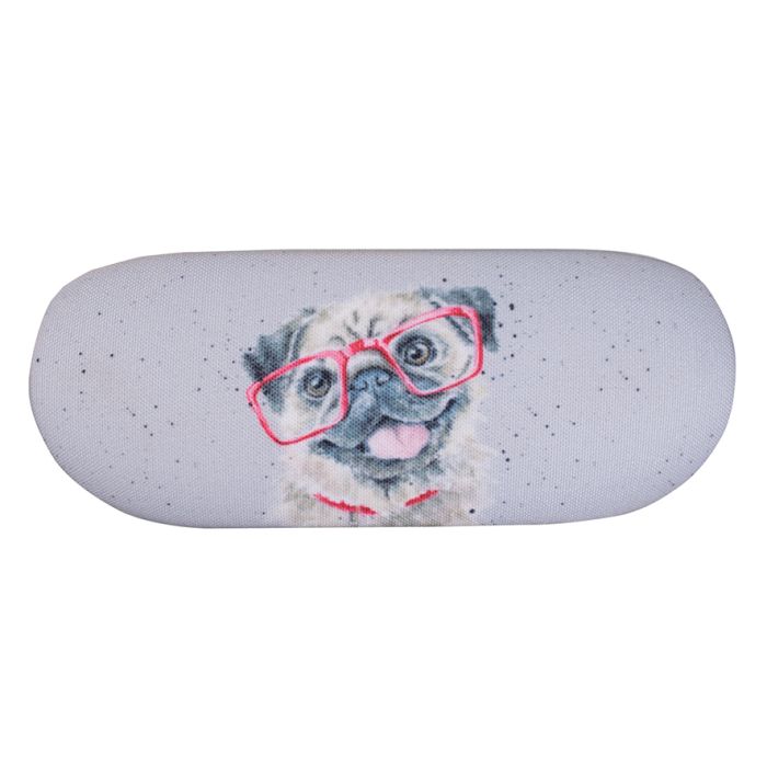 Wrendale 'Louie' Pug Glasses Case