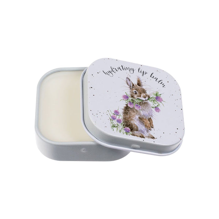 Wrendale 'Head Clover Heels' Rabbit Lip Balm Tin