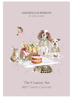 Wrendale Country Set Family Calendar 2027