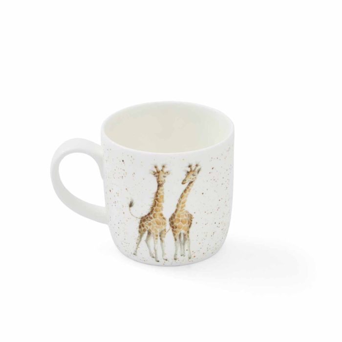 Wrendale 'First Kiss' Giraffe Mug