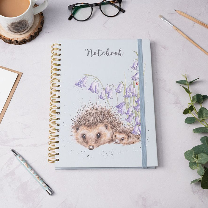 Wrendale 'Love and Hedgehugs' hedgehog A4 notebook
