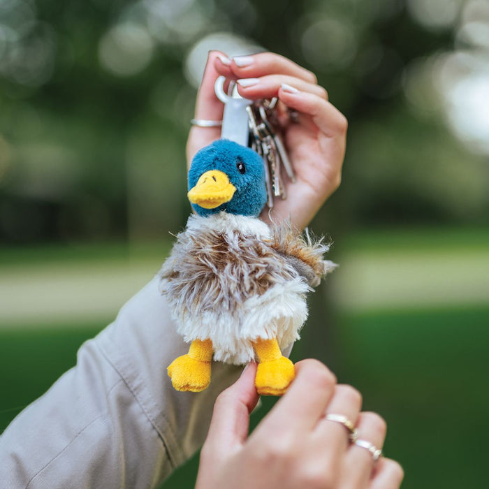 Wrendale 'Webster' Duck Plush Character Keyring