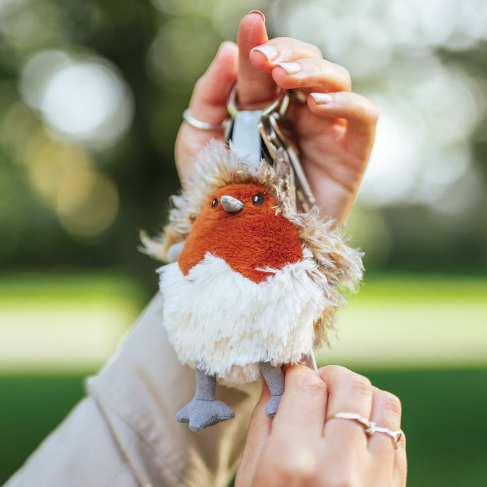 Wrendale 'Adele' Robin Plush Character Keyring