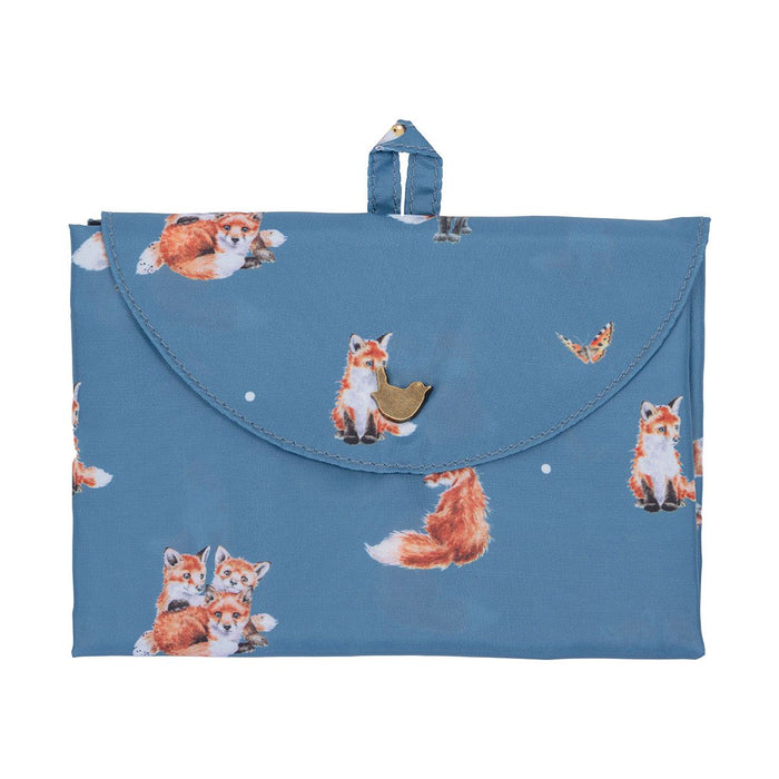 Wrendale 'Born to be Wild' Fox Foldable Shopping Bag