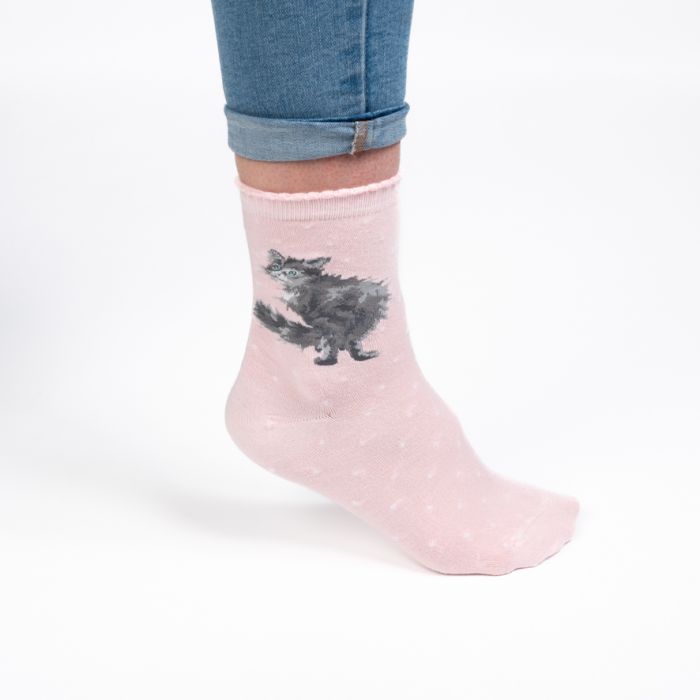 Wrendale Glamour Puss Socks