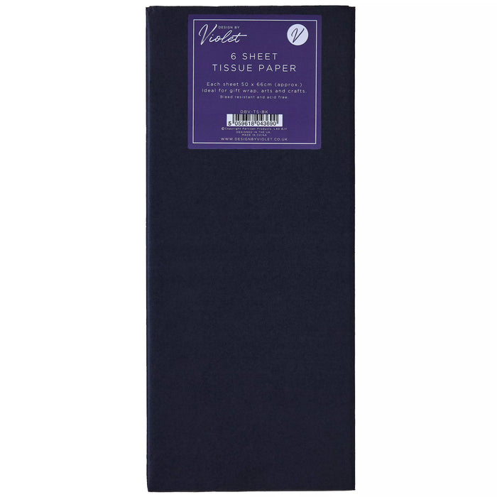 Jackson's Plain Black Tissue Paper