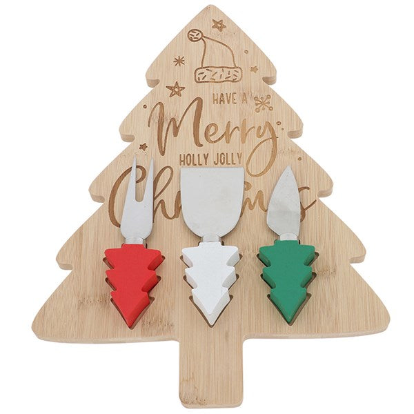 Xmas Cheer Cheese Tree Set