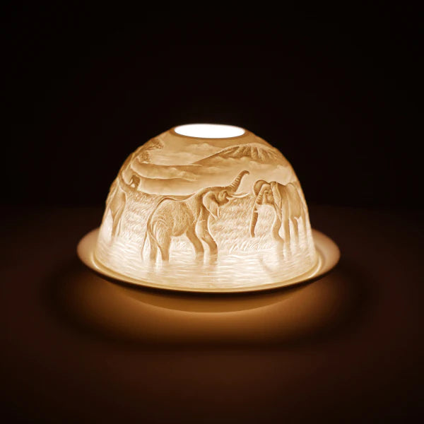 Cello - Elephant Tealight Dome