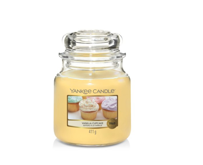 Yankee Candle Vanilla Cupcake Medium Jar Candle