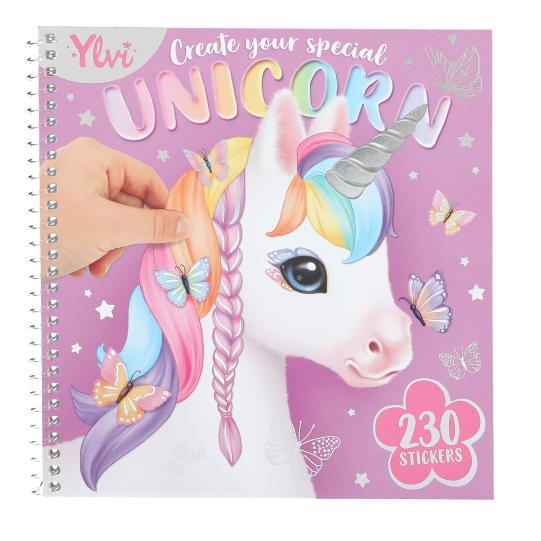 Ylvi Dress Me Up Create Your Special Unicorn Sticker Book