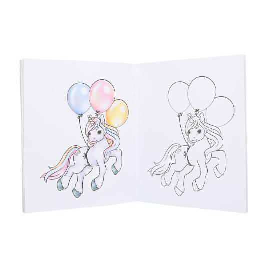 TOPModel Ylvi Create Your Unicorn Colouring Book