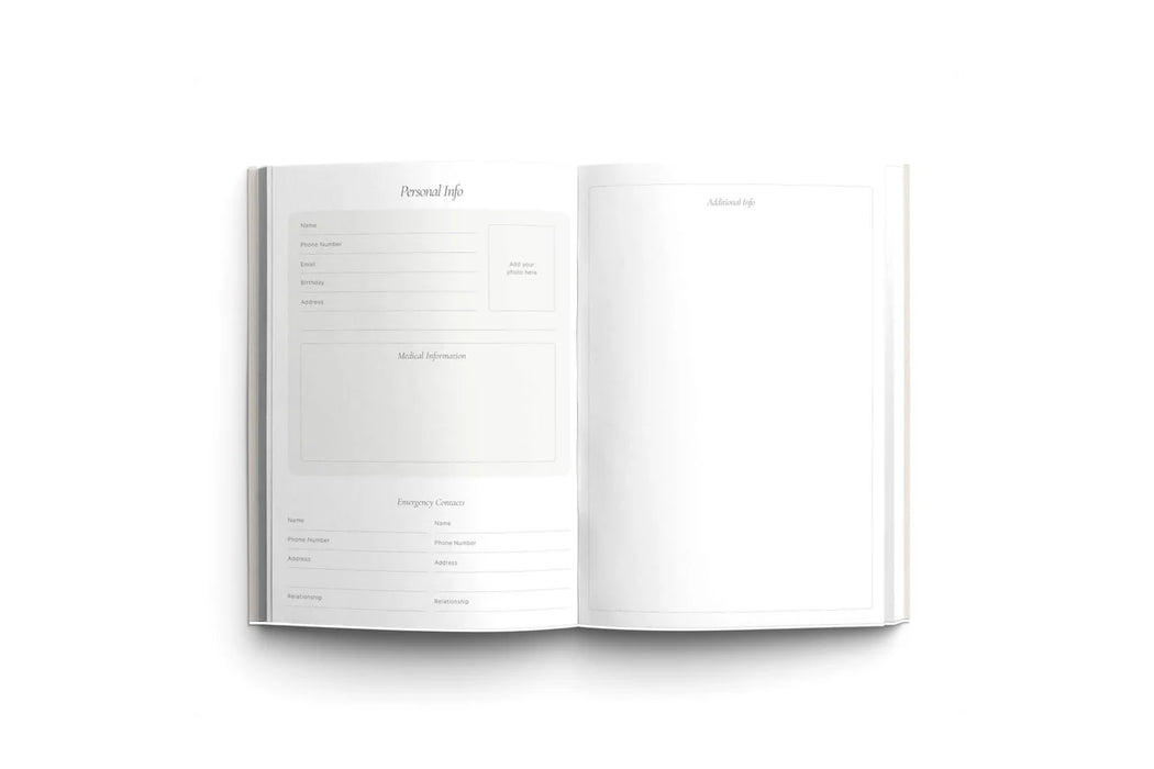 Yop & Tom Monochrome Daisies A6 Diary 2026