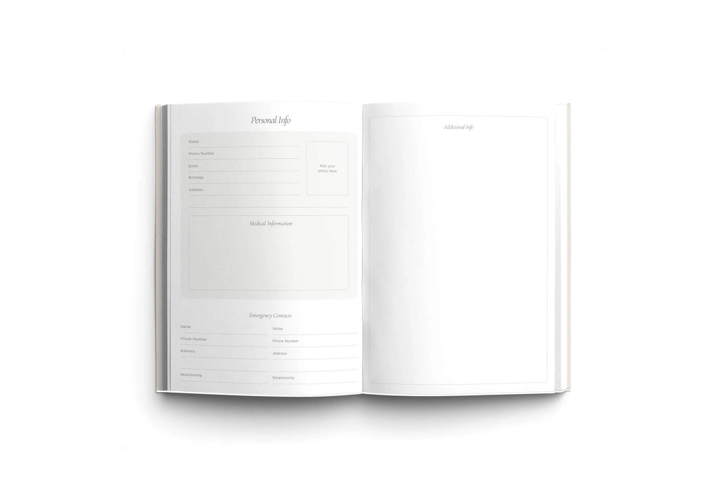 Yop & Tom Monochrome Daisies A5 Diary 2026