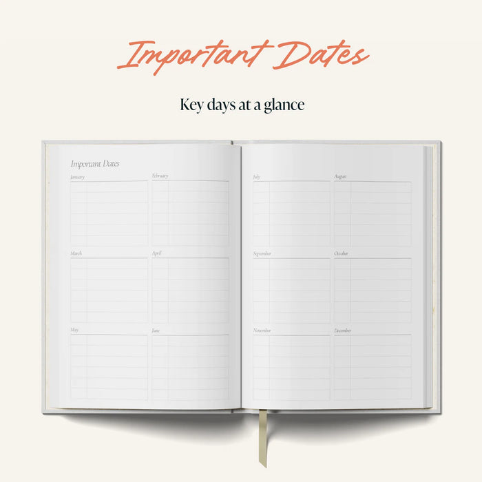 Yop & Tom Pink And Red A5 Daily Planner