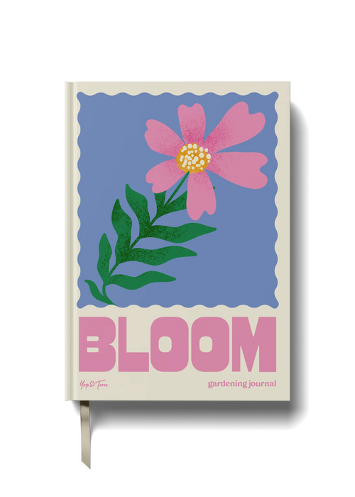 Yop & Tom Blue Bloom Gardening Journal