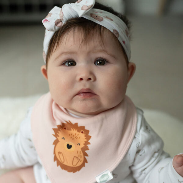 Ziggle Hedgehog Bib