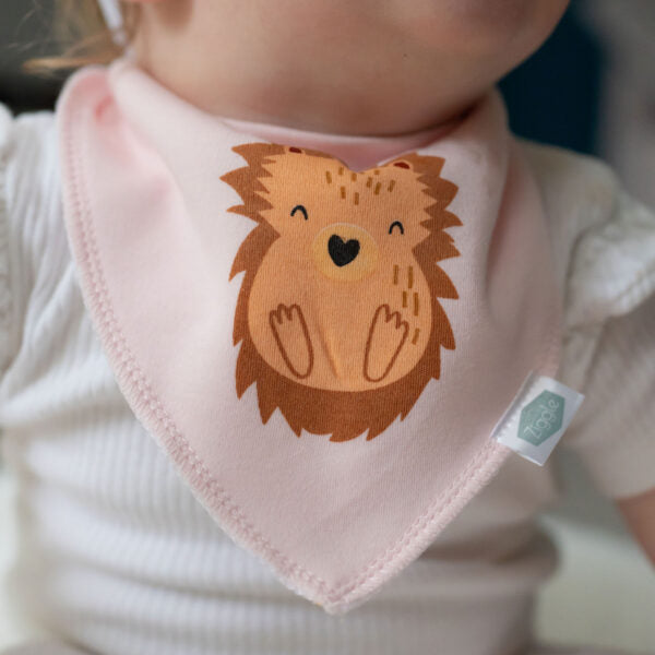 Ziggle Hedgehog Bib