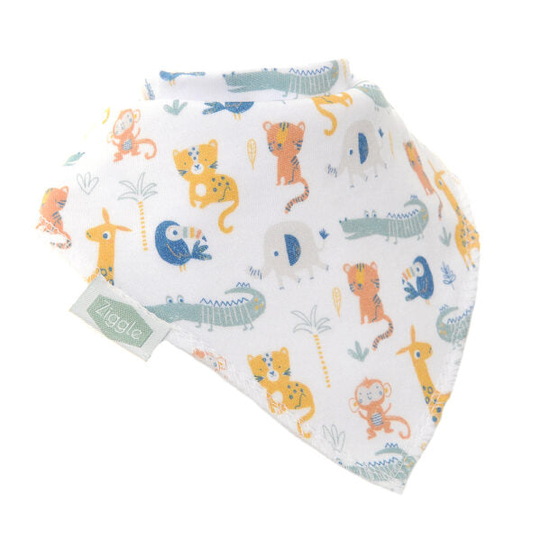 Ziggle Savanna Animals Bib