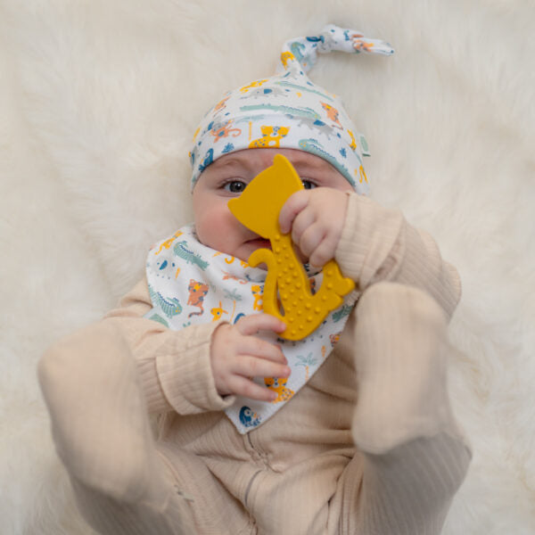 Ziggle Savanna Animals Bib