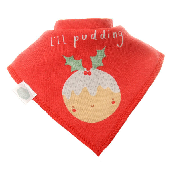 Ziggle Christmas Reds Bib Set