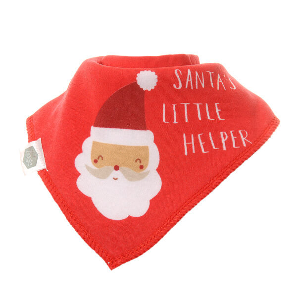 Ziggle Christmas Reds Bib Set