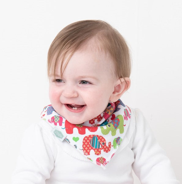 Ziggle Colour Burst Bib Set Of 4